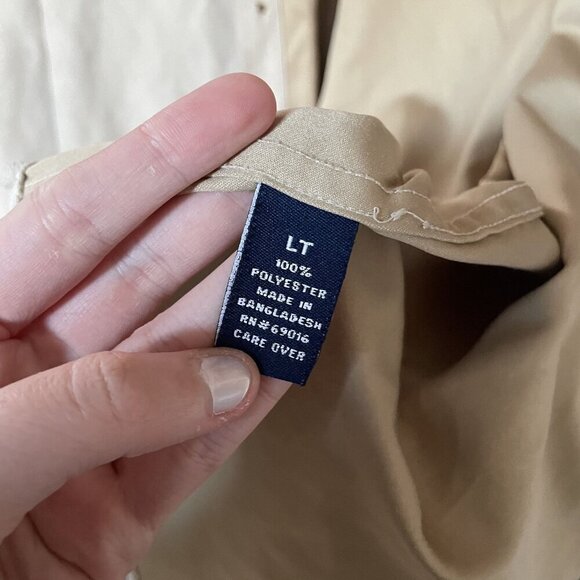 Consensus Mens Luxury Faux Suede Shirt LT beige quiet luxury soft overcoat - Picture 6 of 8